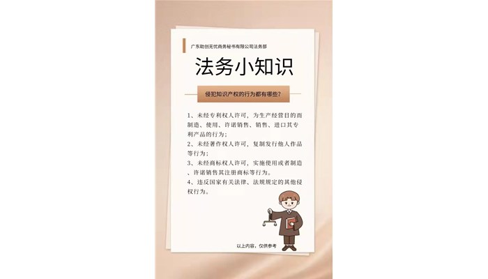侵犯知识产权的行为都有哪些？